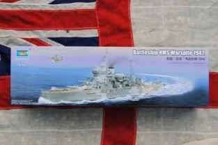 Trumpeter 05325 Battleship HMS Warspite 1942